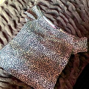 Express off the shoulder boatneck top